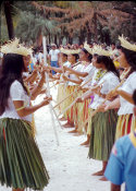 Wilcommen, No. 0043 Young Carolinian Women Performing a Traditional Stick Dance